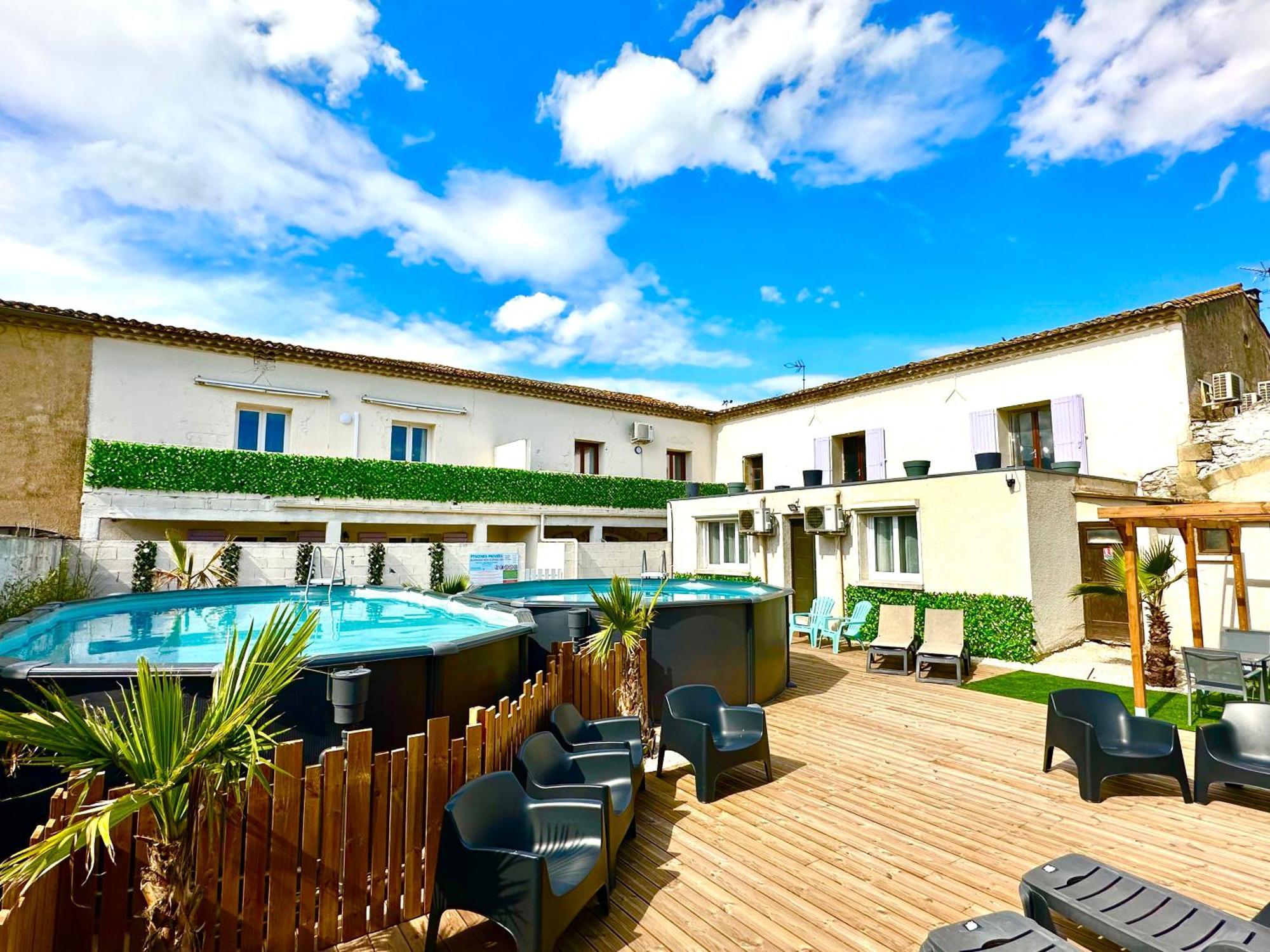 Les Appartements Du Mas - Rose Marie Aigues-Mortes Exterior foto