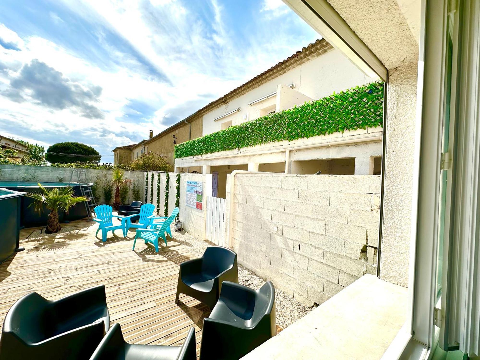 Les Appartements Du Mas - Rose Marie Aigues-Mortes Exterior foto