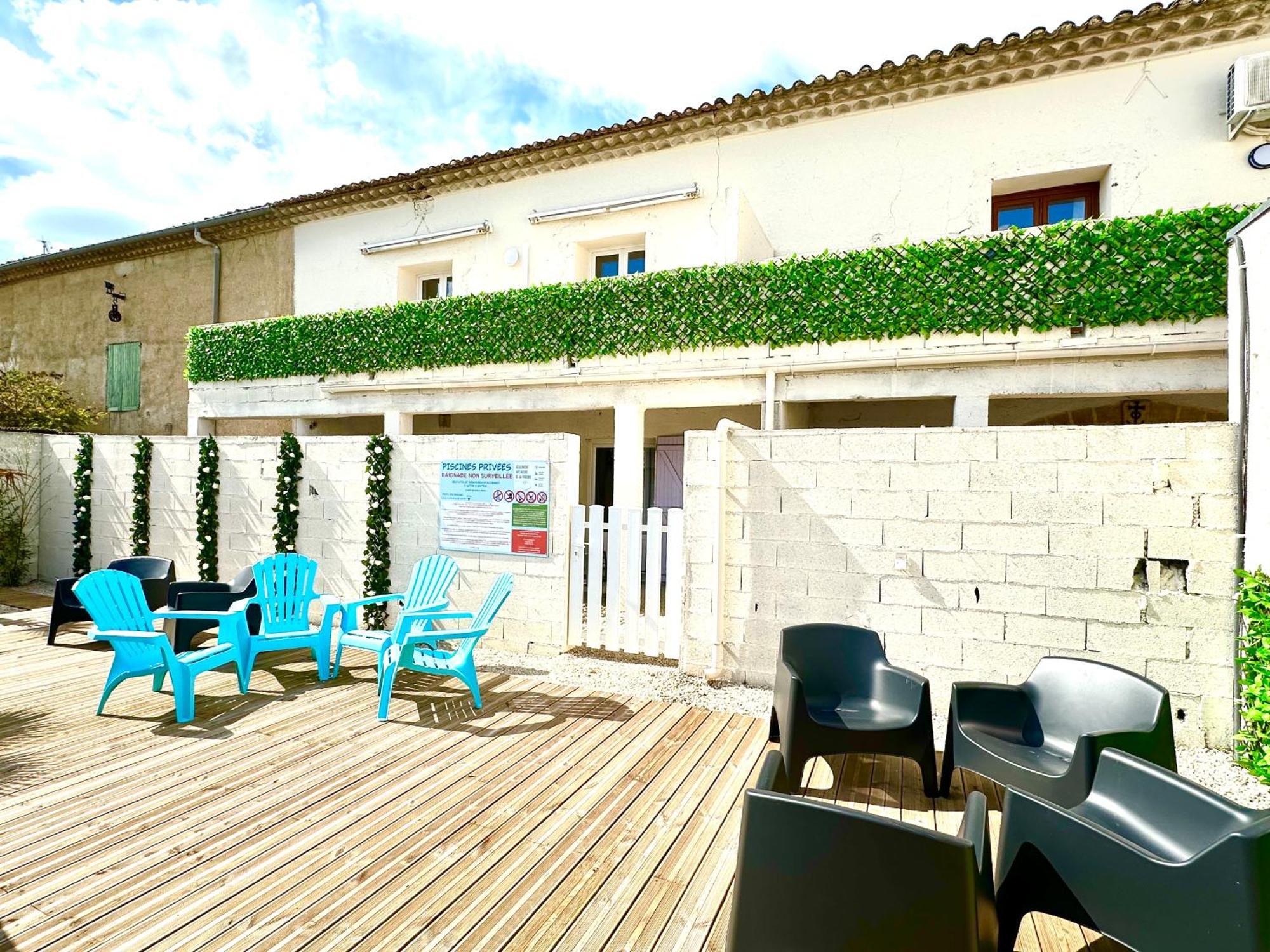 Les Appartements Du Mas - Rose Marie Aigues-Mortes Exterior foto